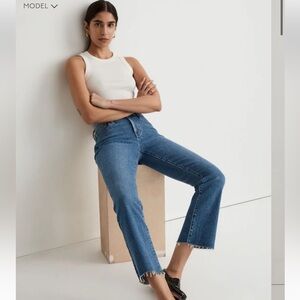Madewell Kick Out Crop Jeans